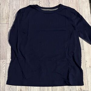 Old Navy Kids Long Sleeve Tee - Navy Blue size S